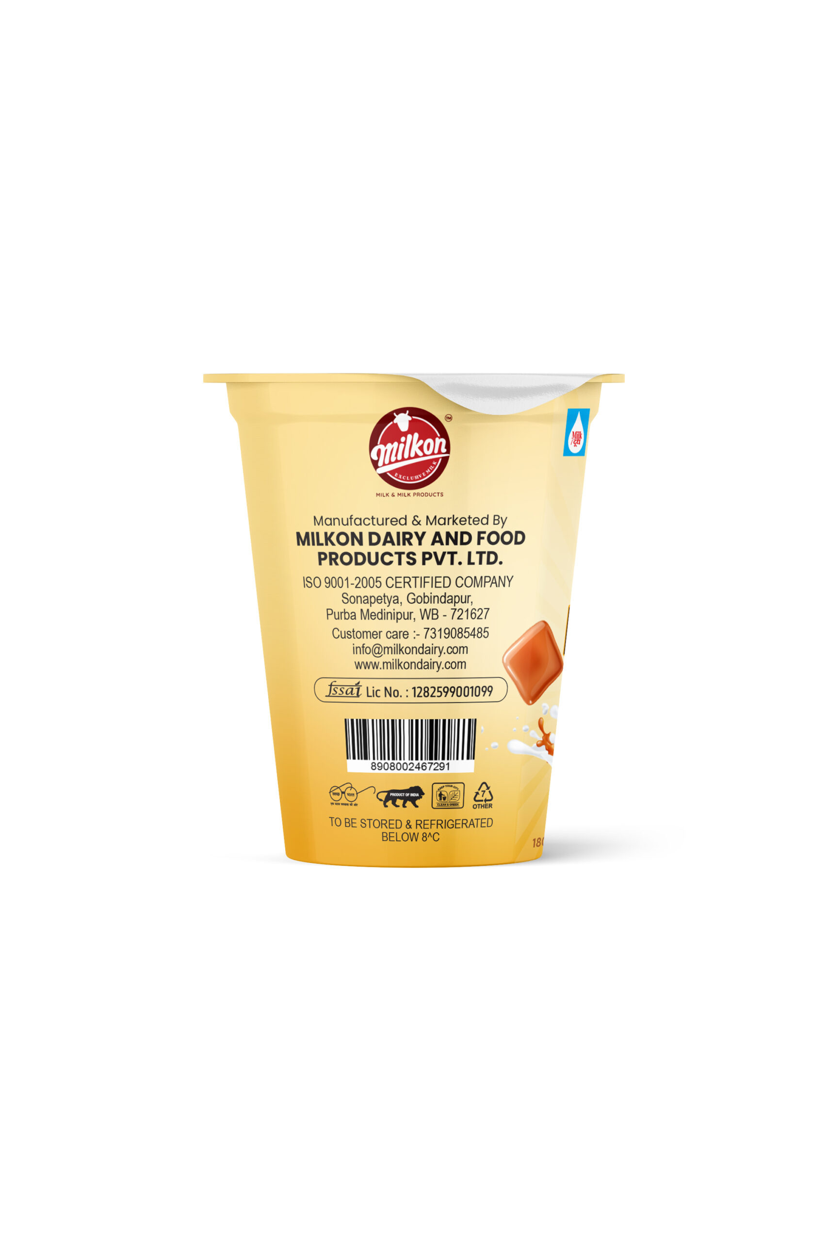 Butterscotch lassi 180ml side2