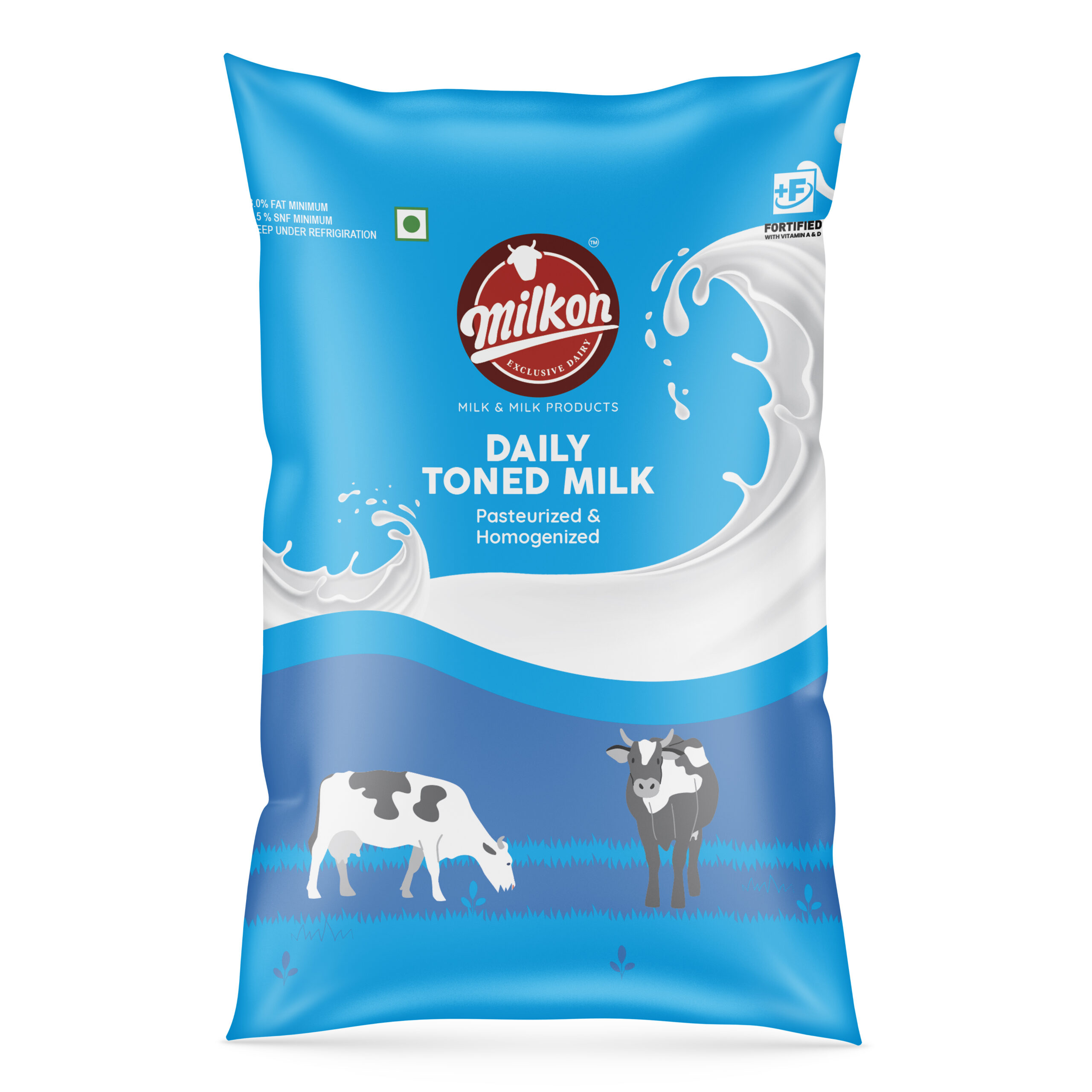 Daily Toned Milk 1lt front