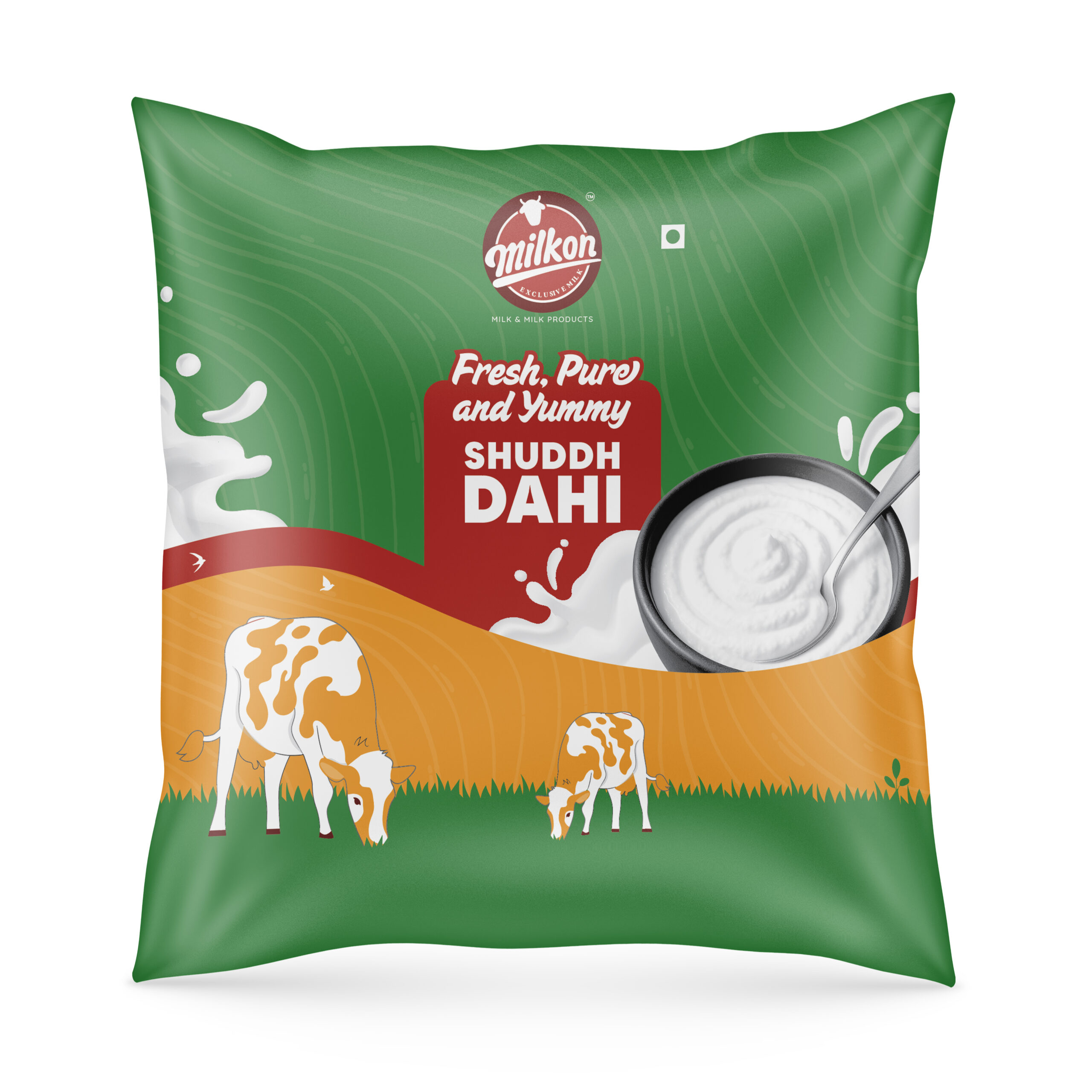 Shuddh Dahi (pouch) 400gm front
